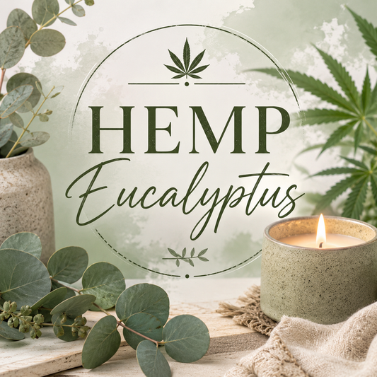 Hemp Eucalyptus Clamshell Wax Melt