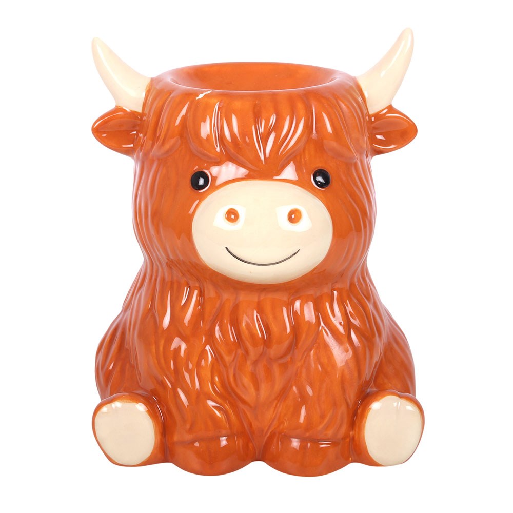Highland Cow Tealight Wax Melt Warmer