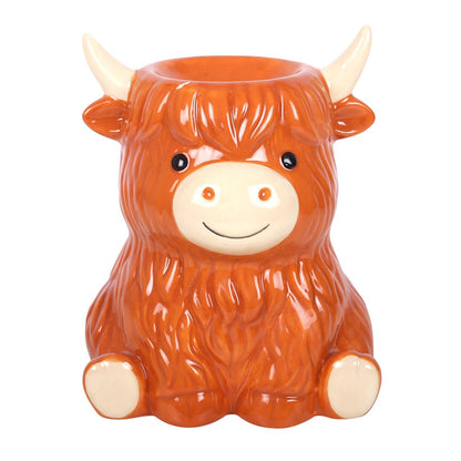 Highland Cow Tealight Wax Melt Warmer
