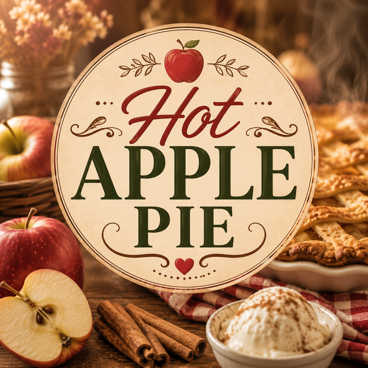 Hot Apple Pie Clamshell Wax Melt