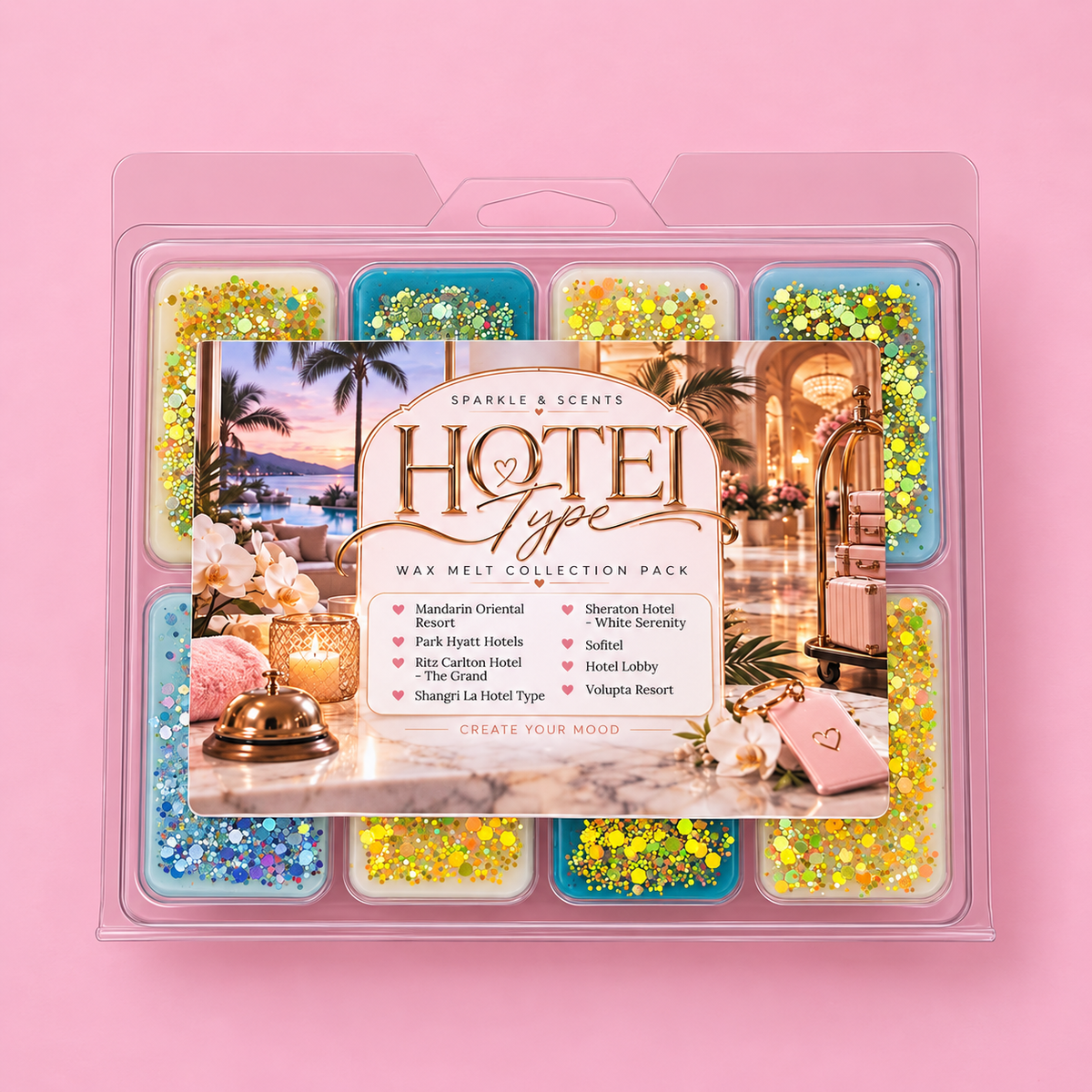 Hotel Type Wax Melt Collection Pack