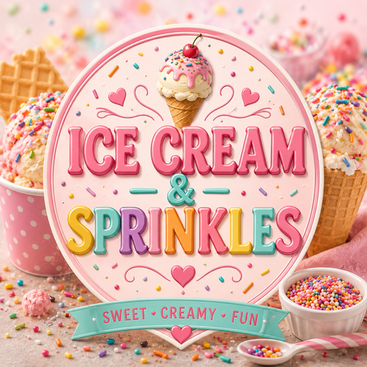 Ice Cream & Sprinkles Clamshell Wax Melt