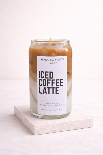 Iced Coffee Latte Candle
