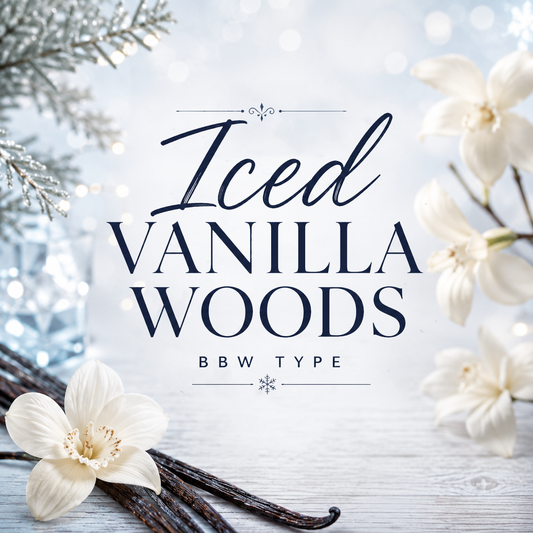 Iced Vanilla Woods BBW Type Clamshell Wax Melt