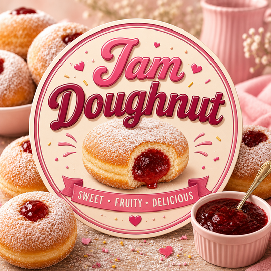 Jam Doughnut Clamshell Wax Melt