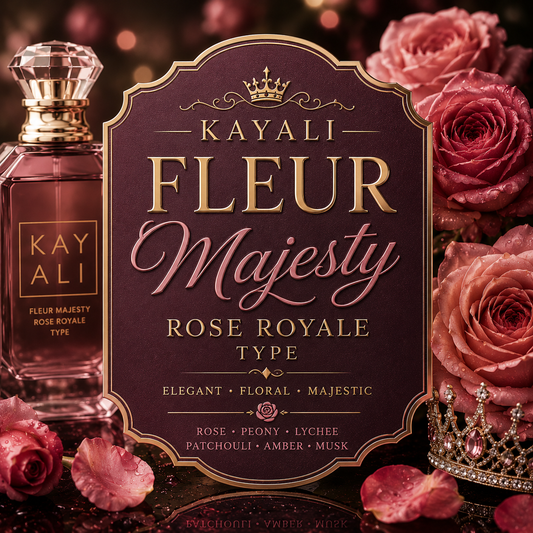 Kayali Fleur Majesty Rose Royale Type Clamshell Wax Melt