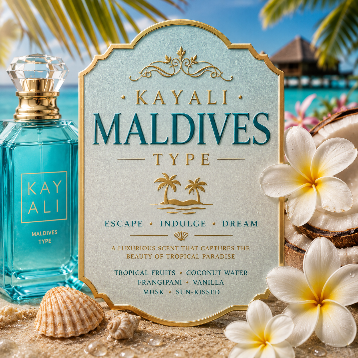 Kayali Maldives Type Clamshell Wax Melt