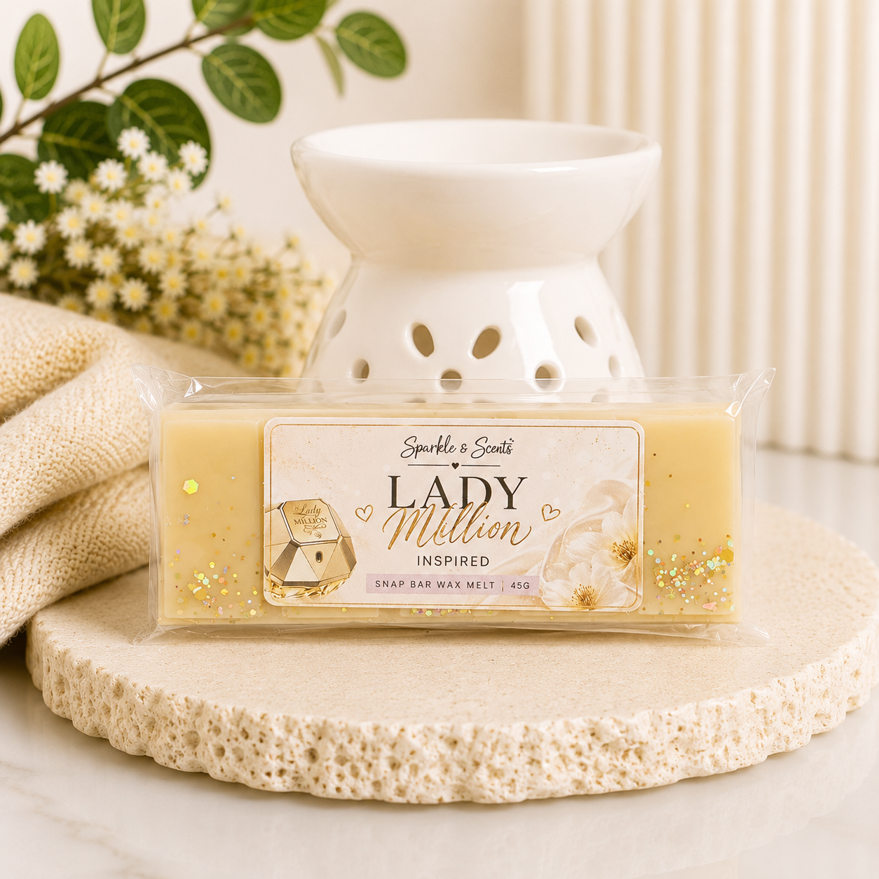 Lady Million Type Snap Bar Wax Melt