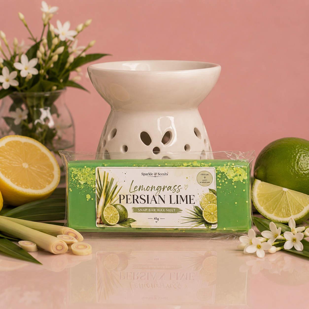 Lemongrass & Persian Lime Snap Bar Wax Melt