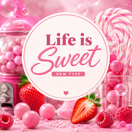 Life is Sweet BBW Type Clamshell Wax Melt