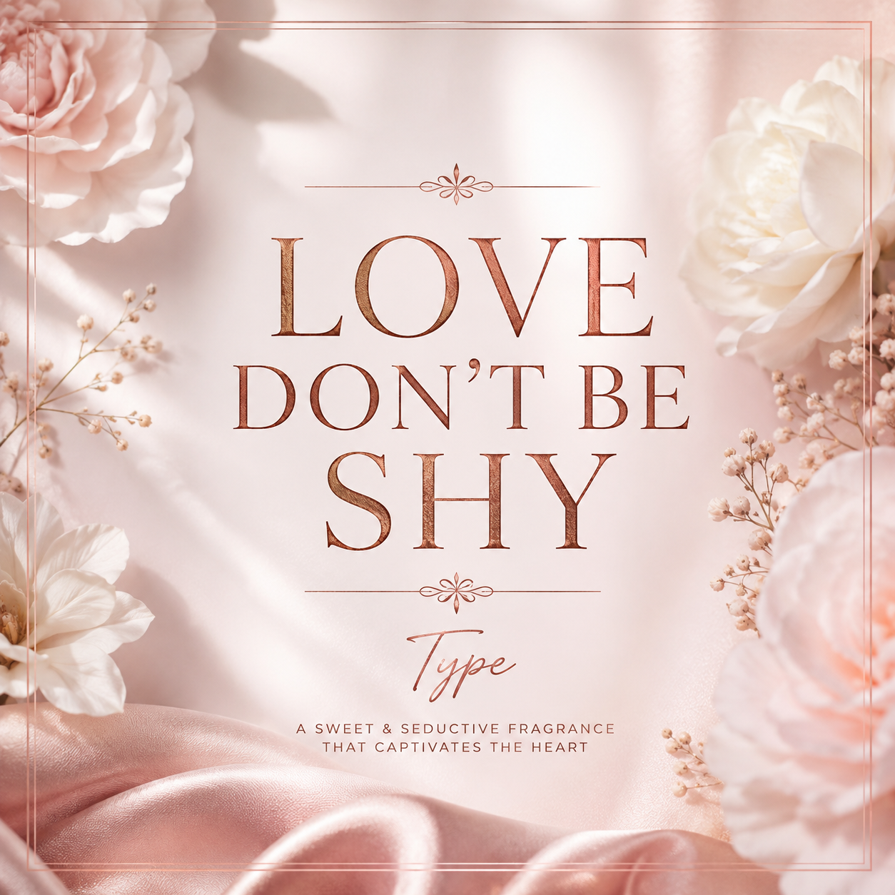 Love Dont Be Shy type Clamshell Wax Melt