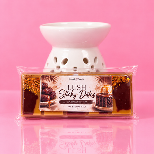 Lush Sticky Dates Type Snap Bar Wax Melt