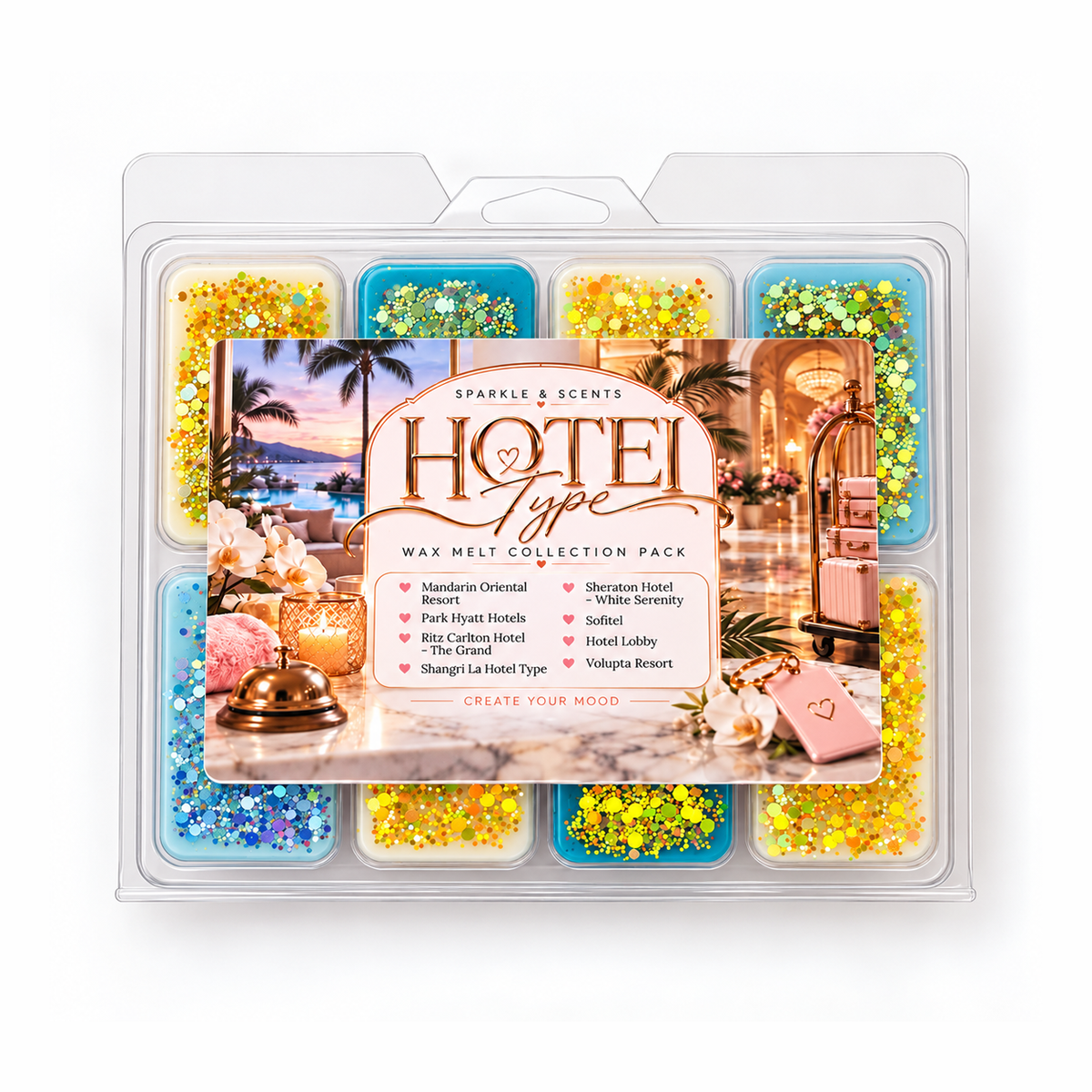 Hotel Type Wax Melt Collection Pack