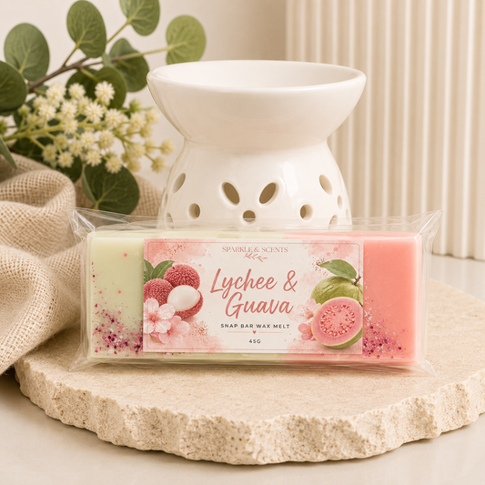 Lychee & Guava Snap Bar Wax Melts