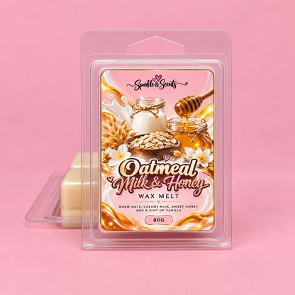 Oatmeal Milk & Honey Clamshell Wax Melt