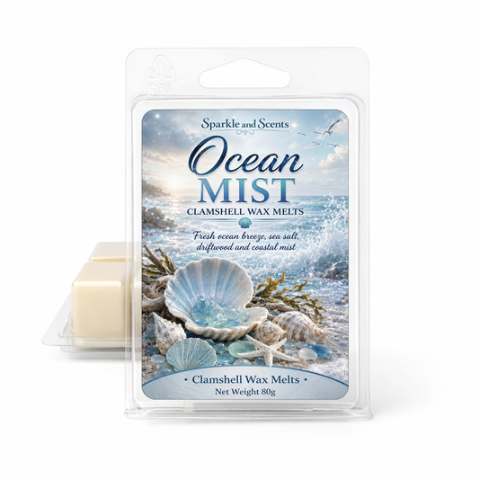 Ocean Mist Clamshell Soy Wax Melt