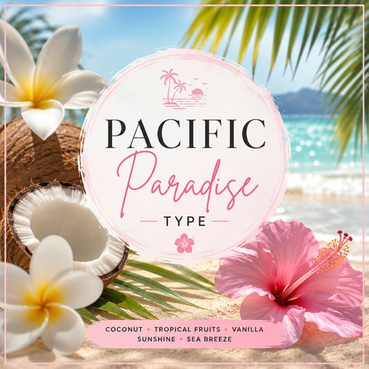 Pacific Paradise Type Clamshell Wax Melt