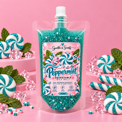 Peppermint Squeezable Wax Melt 150ML