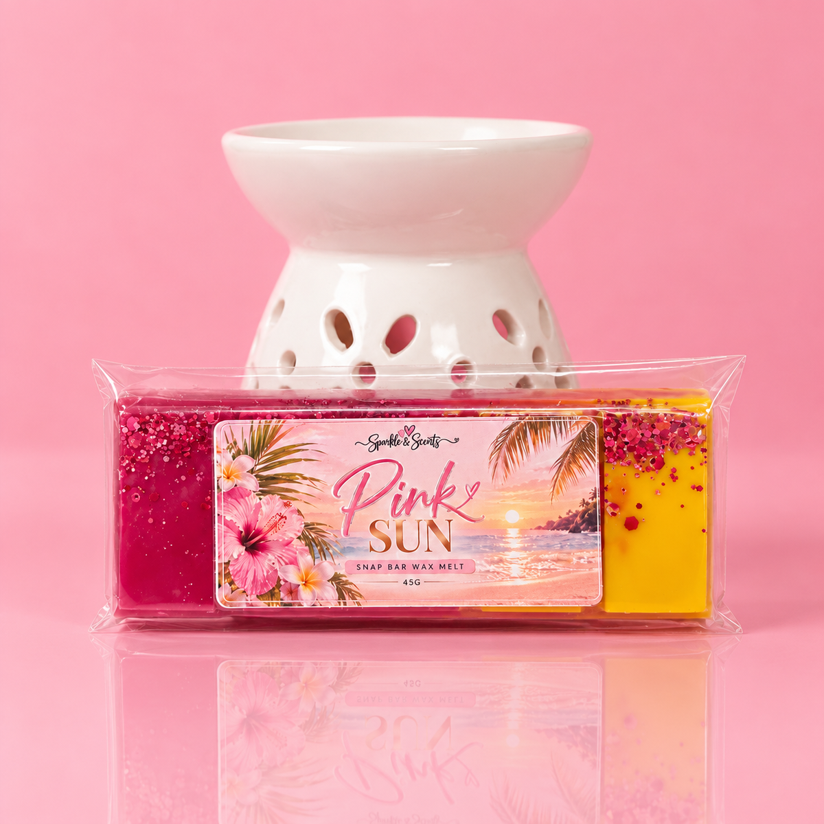 Pink Sun Snap Bar Wax Melts