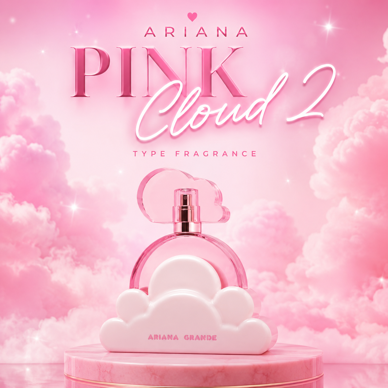Pink Cloud Ariana Type Clam Shell Wax Melt