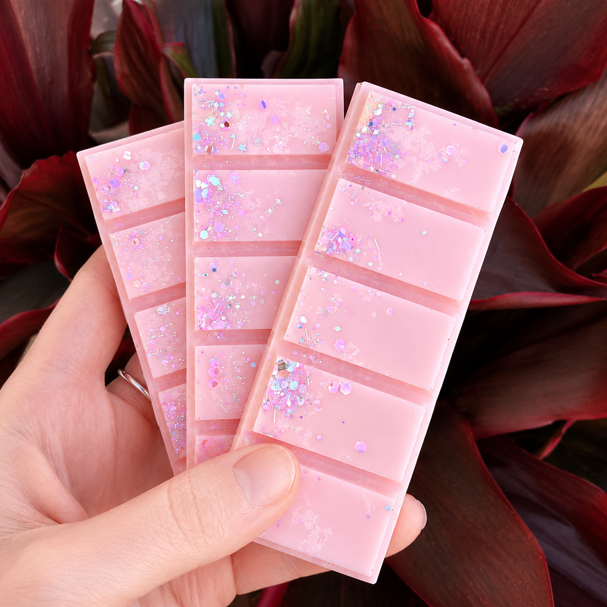 Pink Marshmallow Snap Bar Wax Melts