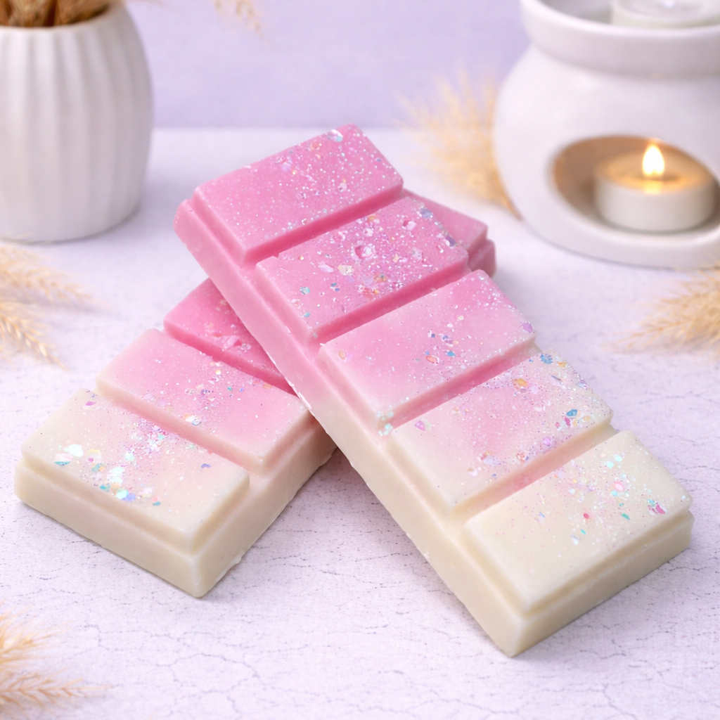 Pink Marshmallow Snap Bar Wax Melts
