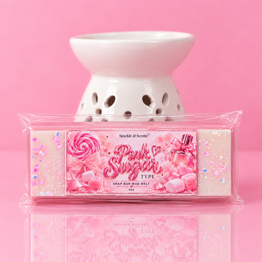 Pink Sugar Type Snap Bar Wax Melt