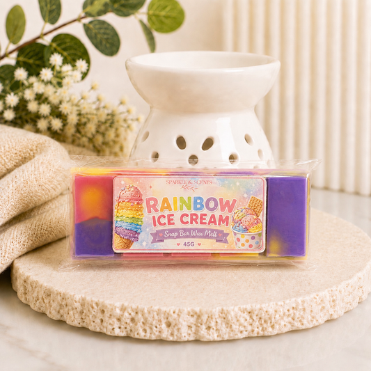 Rainbow Ice Cream Snap Bar Wax Melts