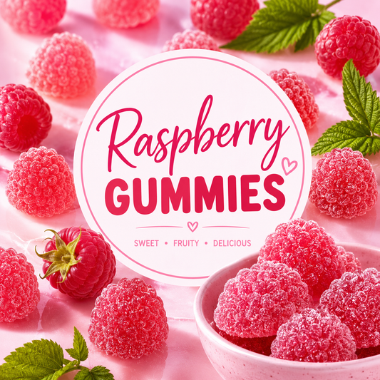 Raspberry Gummies Clamshell Wax Melt