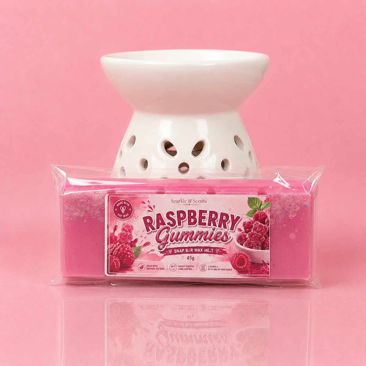 Raspberry Gummies Snap Bar Wax Melt