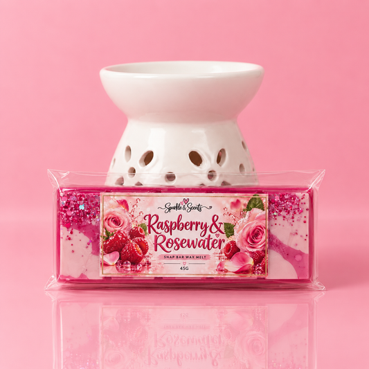 Raspberry & Rosewater Snap Bar Wax Melts