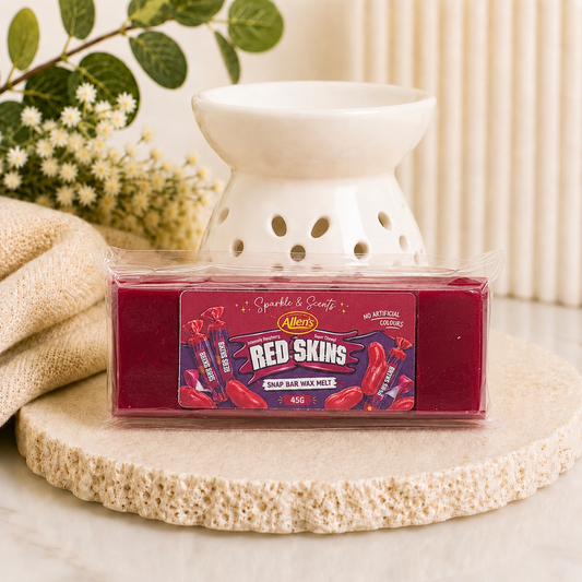Red Skins | Red Rippers Lollies Snap Bar Wax Melts