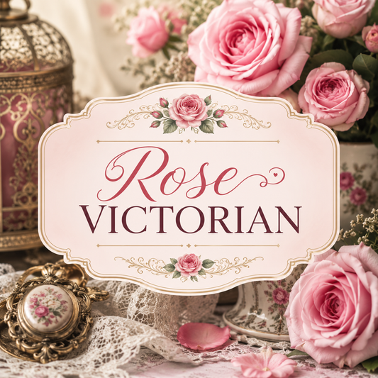 Rose Victorian Clamshell Wax Melt