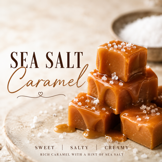 Sea Salt Caramel Clamshell Wax Melt