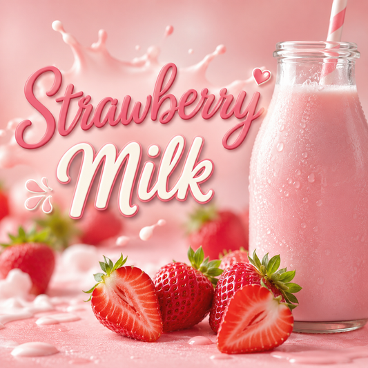 Strawberry Milk Clamshell Wax Melt