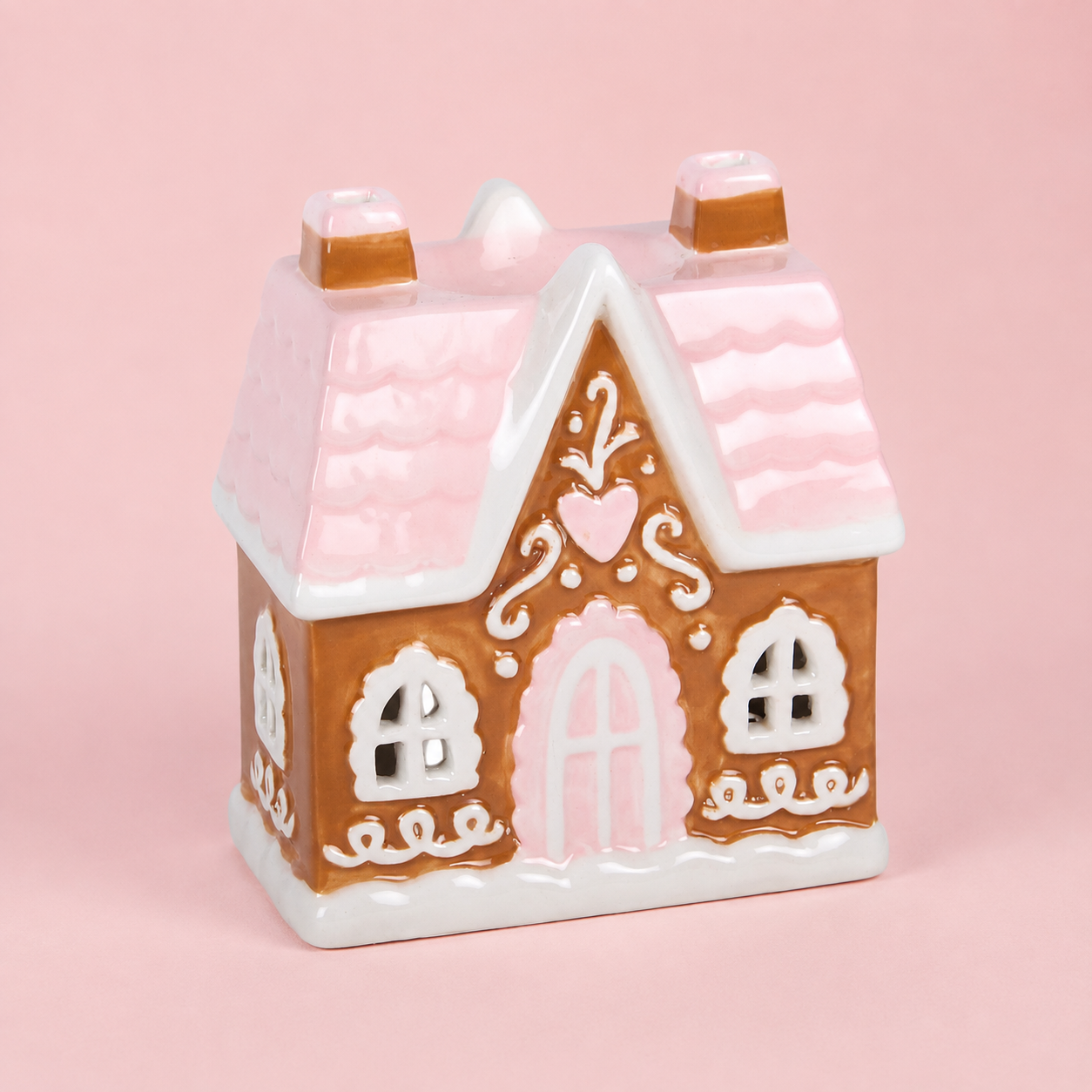 Sugarplum Gingerbread House Tealight Wax Melt Warmer