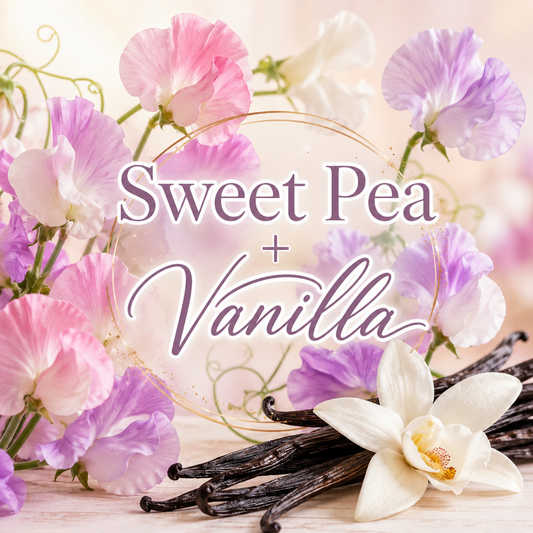 Sweet Pea & Vanilla Clamshell Wax Melt