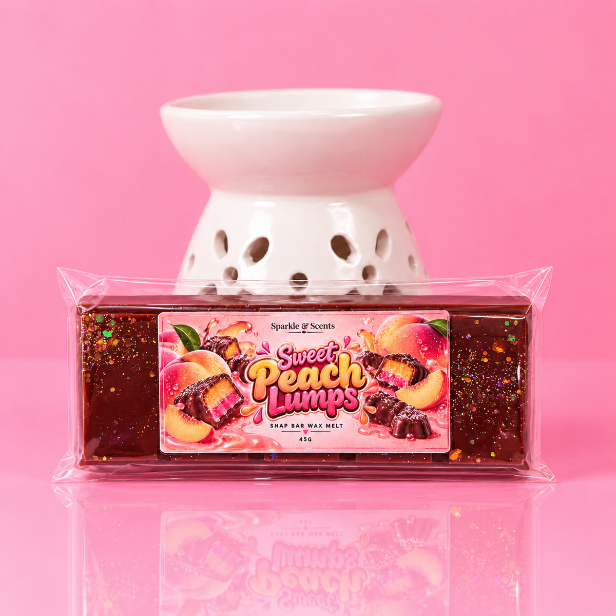 Sweet Peach Lumps Snap Bar Wax Melt