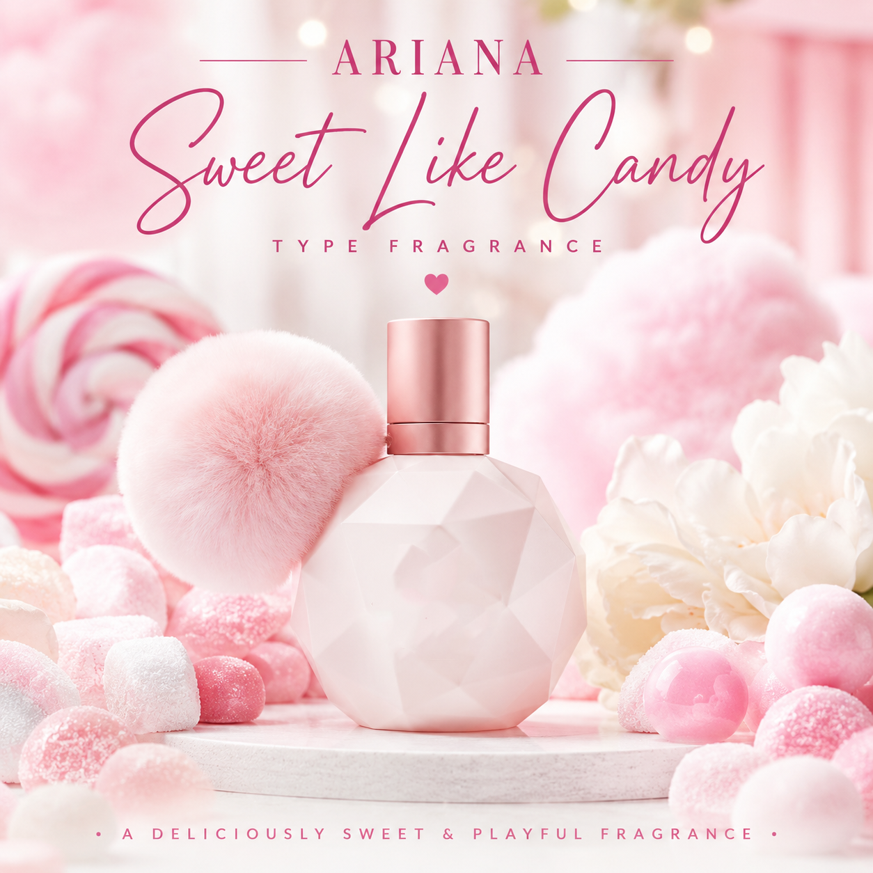 Sweet like Candy Ariana Type Clam Shell Wax Melt