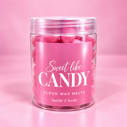 Sweet like Candy Cloud Wax Melt Jar