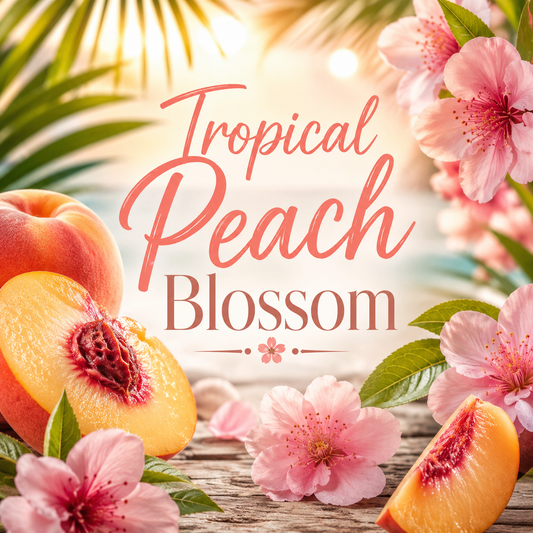 Tropical Peach Blossom Clamshell Wax Melt
