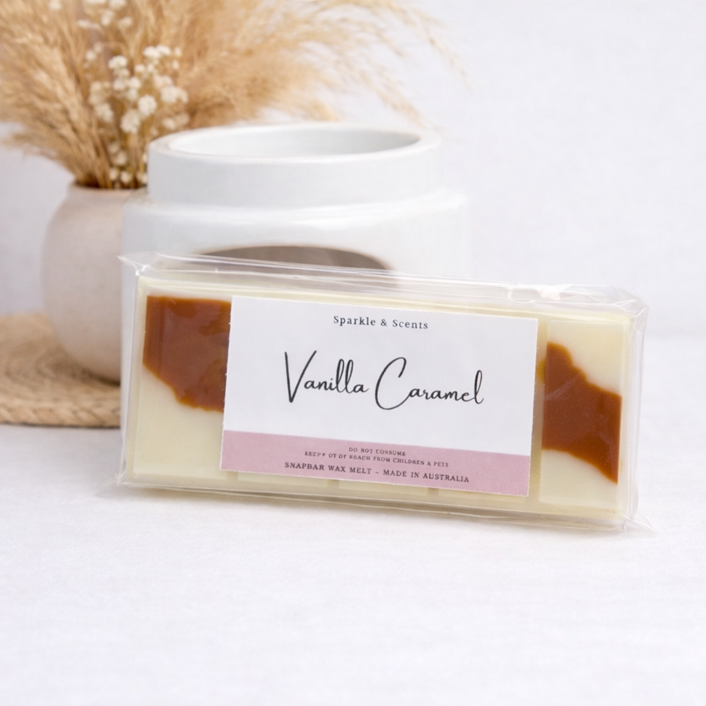 Vanilla Caramel Snap Bar Wax Melts