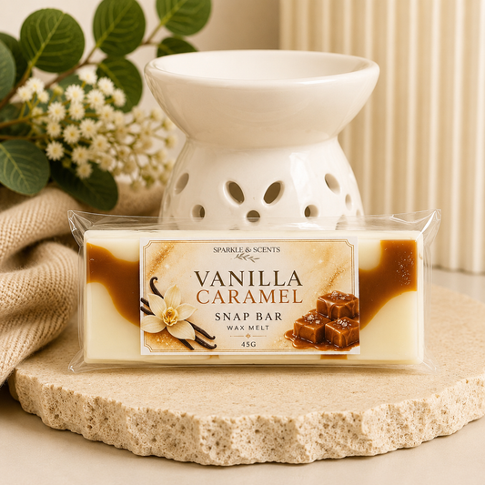 Vanilla Caramel Snap Bar Wax Melts
