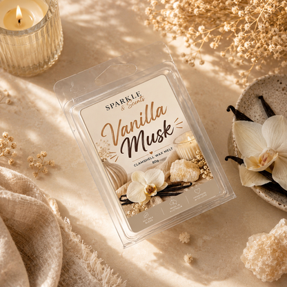 Vanilla Musk Clamshell Wax Melt