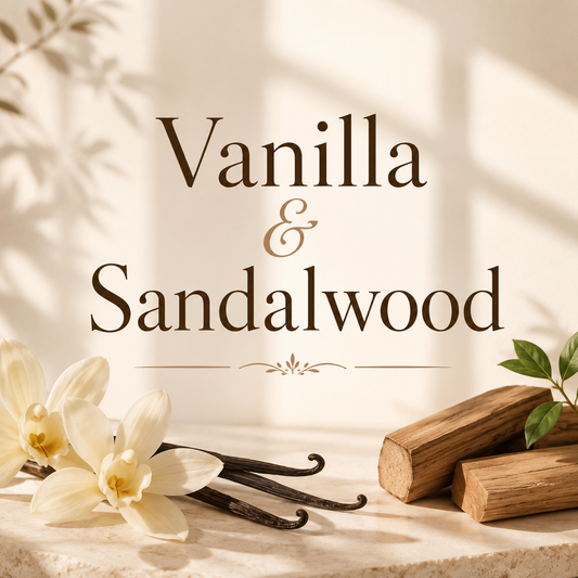 Vanilla & Sandalwood Clamshell Wax Melt