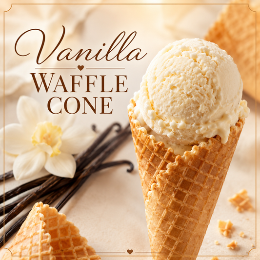Vanilla Waffle Cone Clamshell Wax Melt