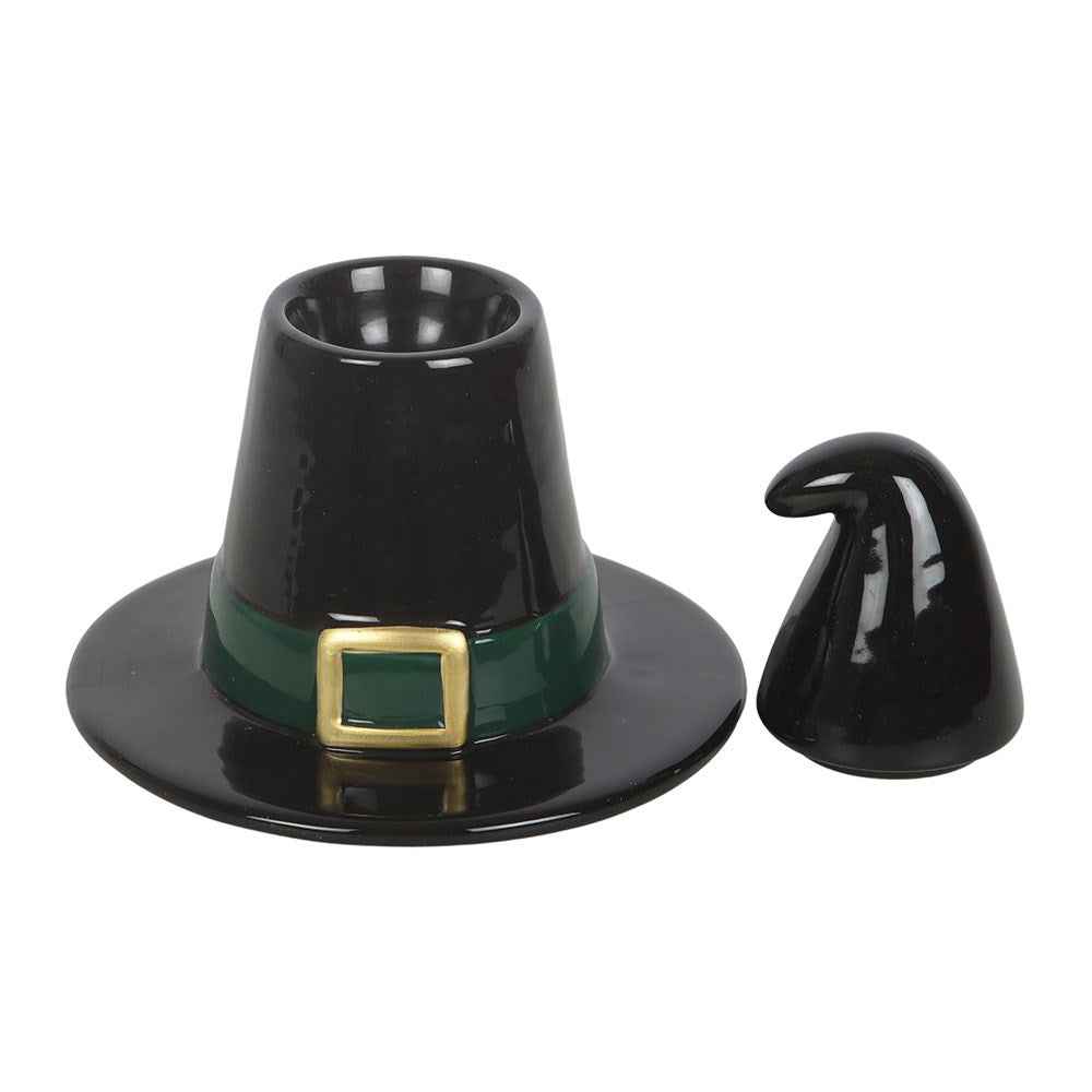 Black Witch Hat Tealight Wax Melt Warmer