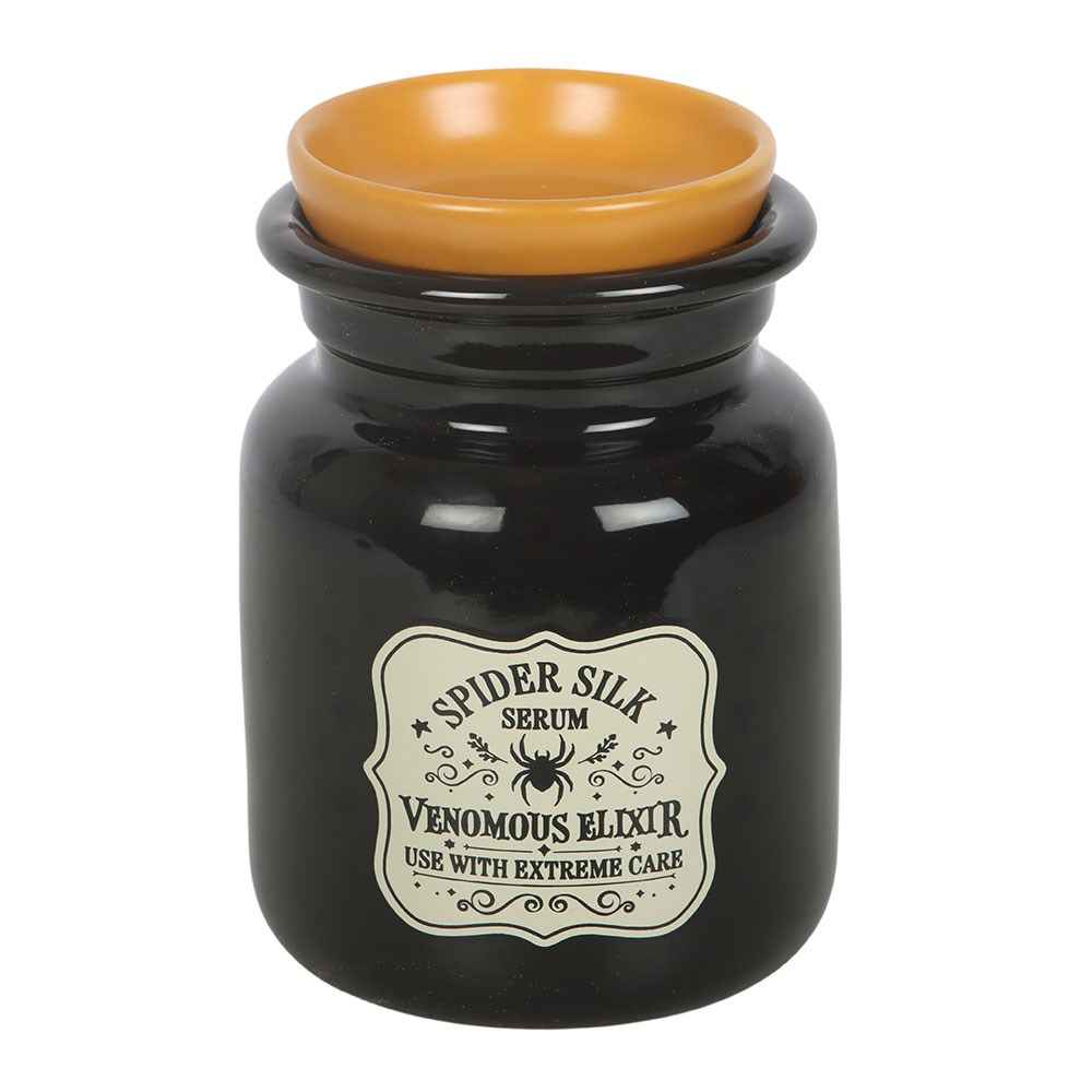 Spider Silk Serum Potion Bottle Tealight Wax Melt Warmer