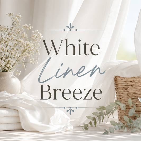White Linen Breeze Clamshell Wax Melt