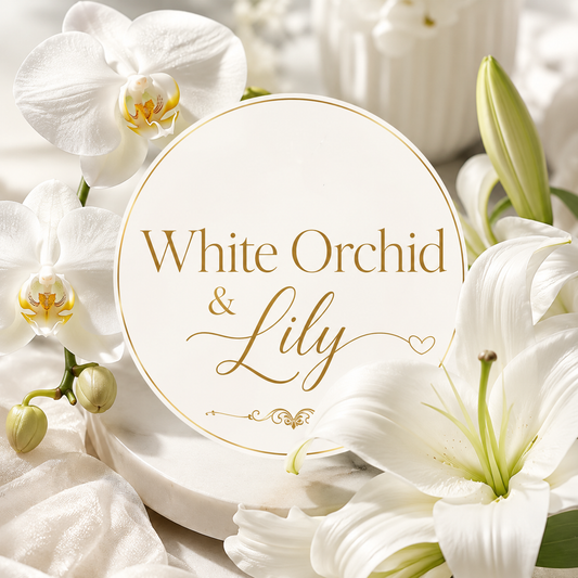White Orchid & Lily Clamshell Wax Melt